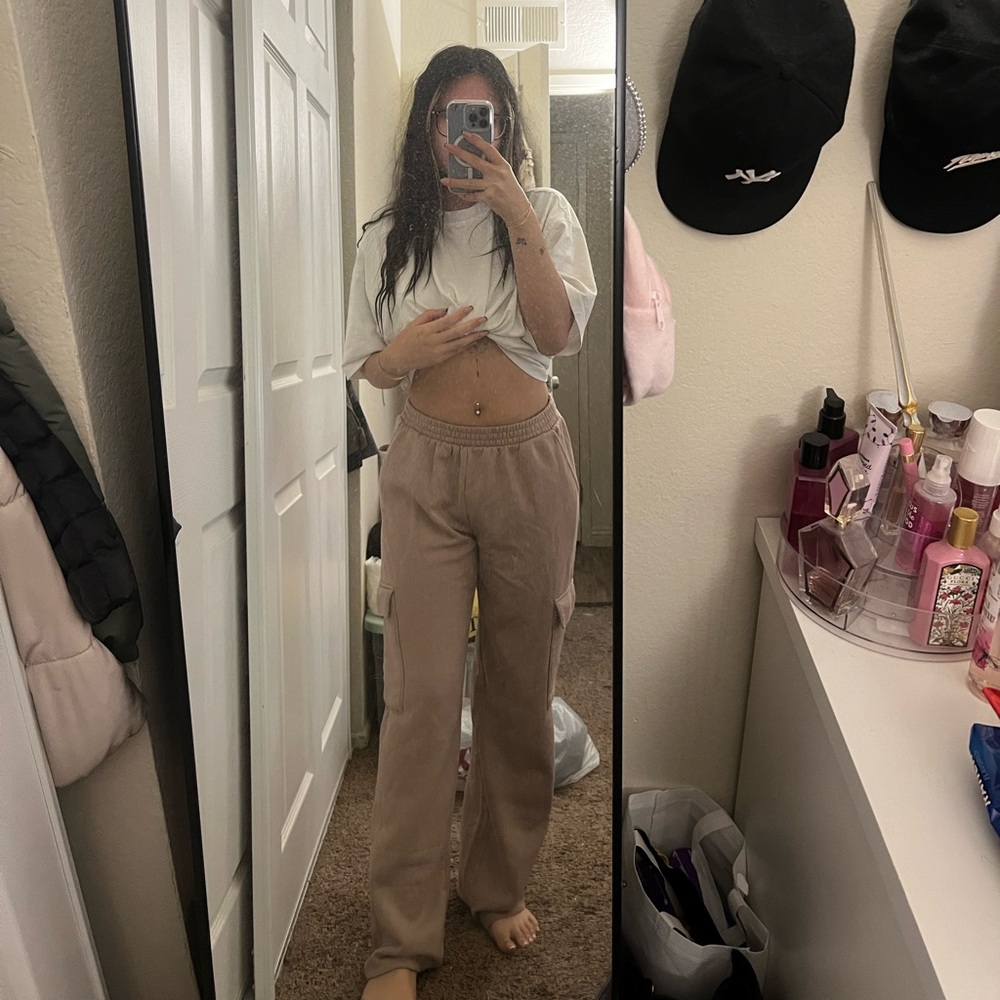 Casual Tan Women's Pants
